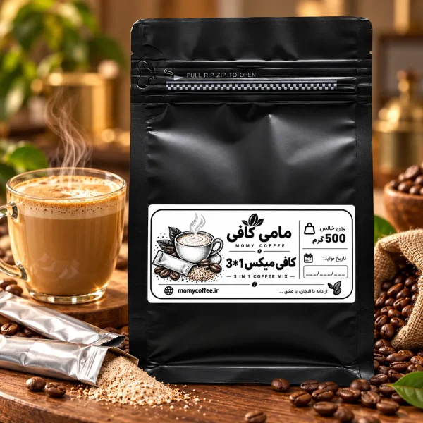 پودر کافی میکس ۳ در ۱ مامی کافی